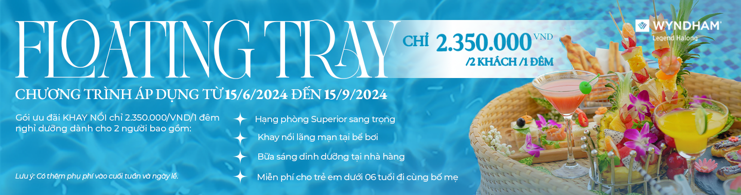 Floating tray package