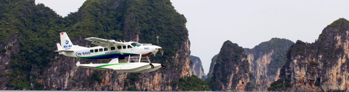 VISIT HA LONG BAY BY SEAPLANE