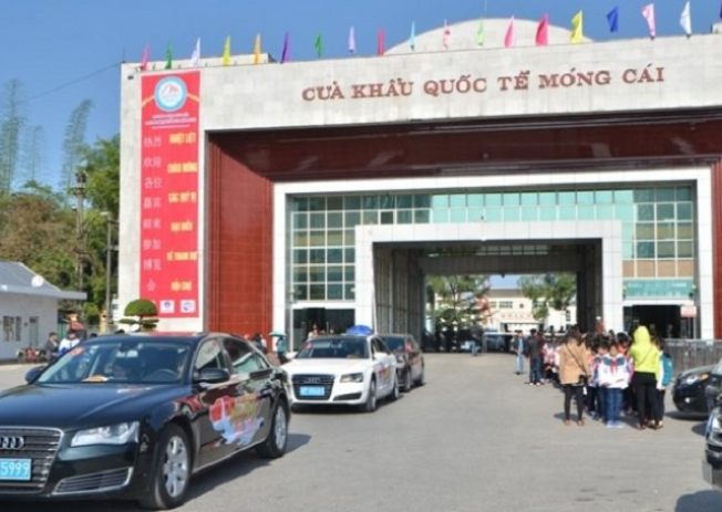 Mong Cai International Border Gate has cleared after the traffic distribution