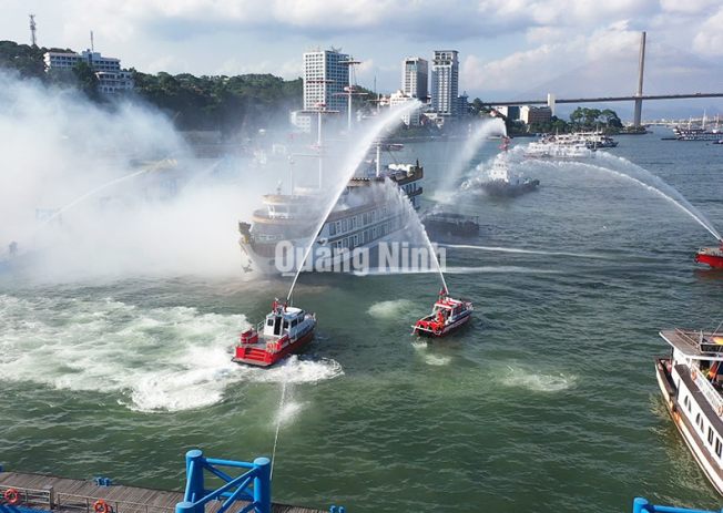 Quảng Ninh: 2.000 người sẽ tham gia diễn tập phương án chữa cháy, tìm kiếm cứu nạn cứu hộ năm 2023