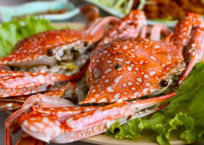 Seafood in Halong Bay