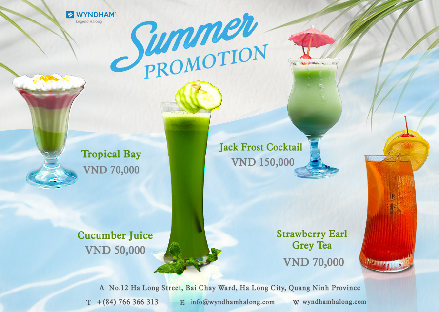 Summer drink promotion