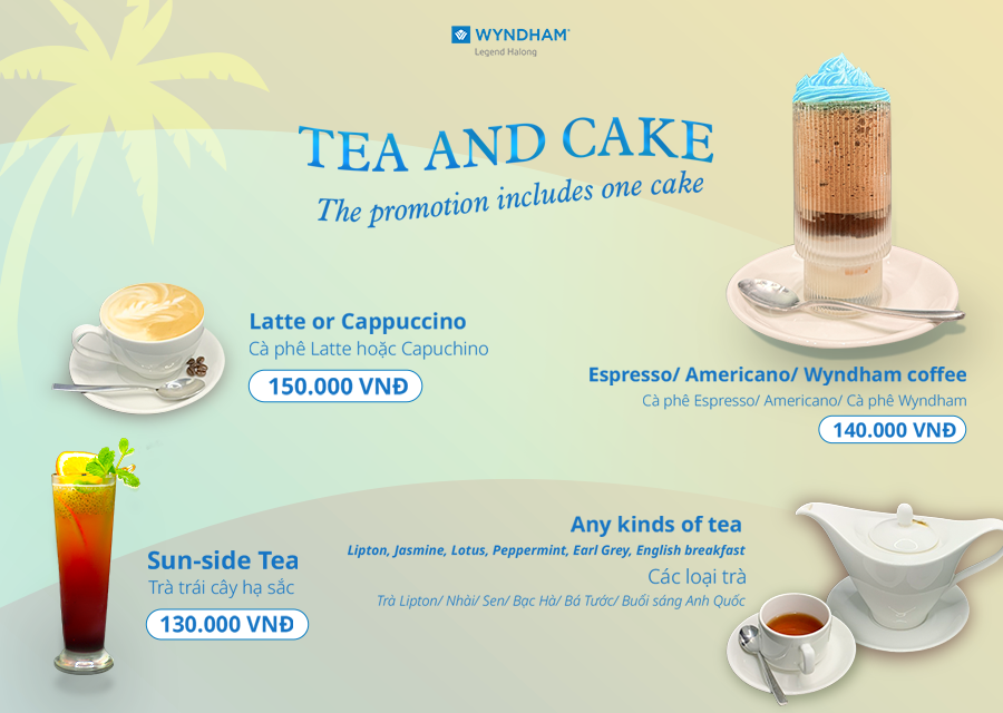Sweet summer tea and cake delights