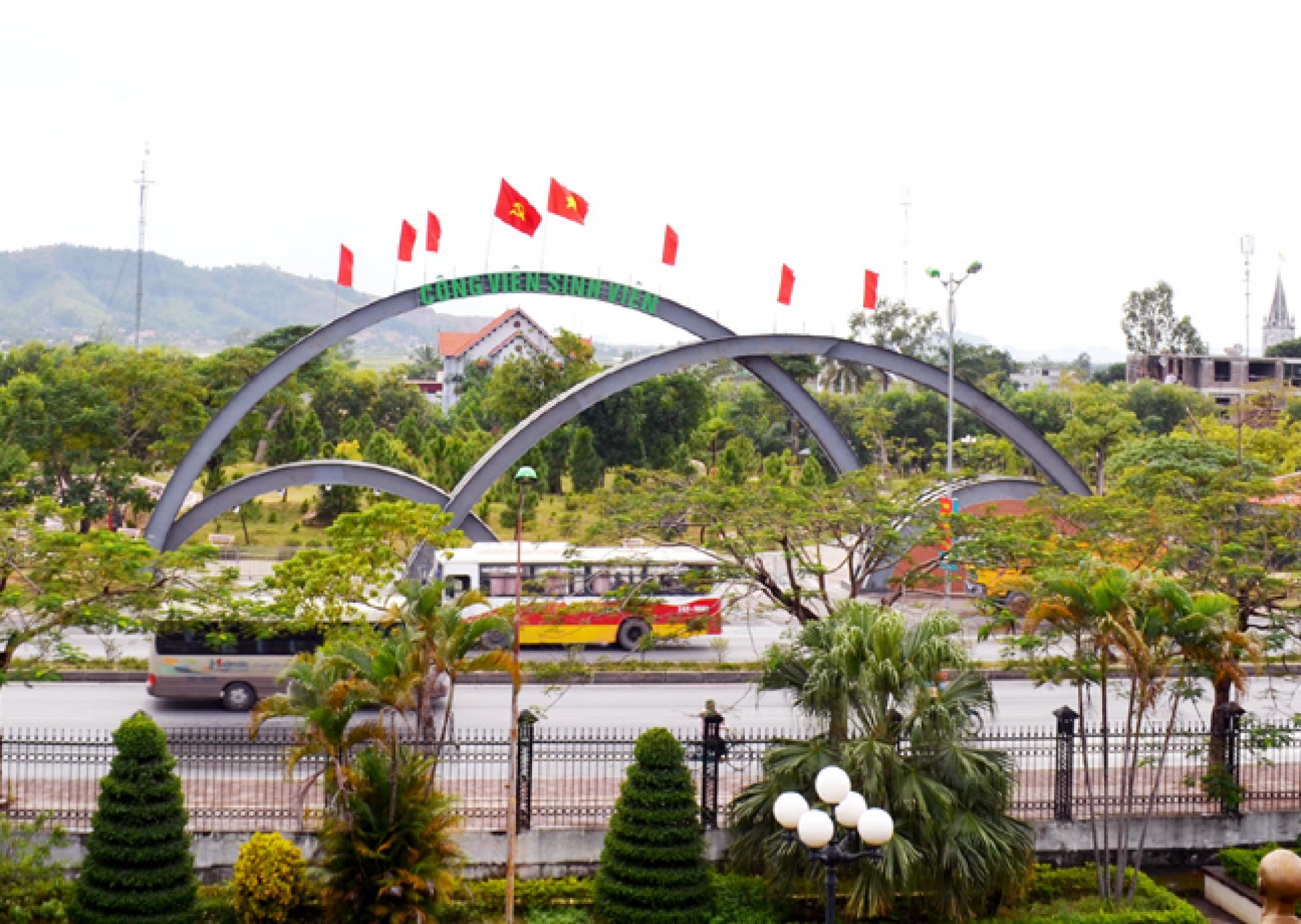 Uong Bi – Quang Ninh is starting to construct the Thanh Nien Park