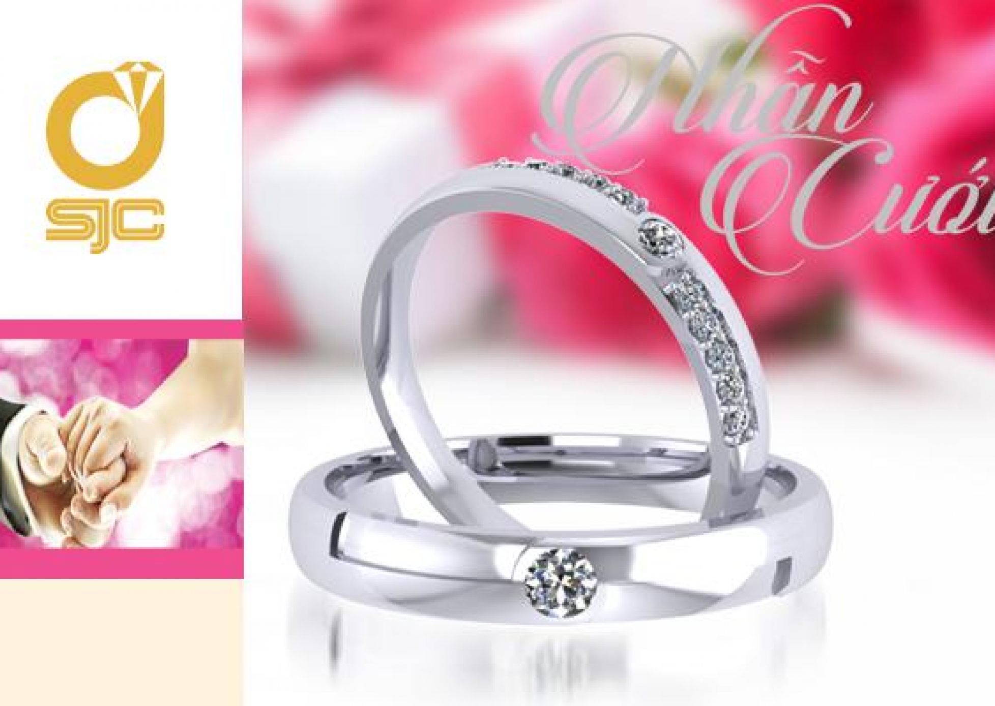 Bật mí những mẫu trang sức cưới  “độc đáo” SJC  sẽ mang đến True love 2019