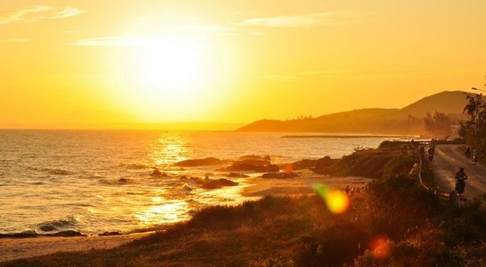 Phan thiet scene of dawn - phan thiet sunset view