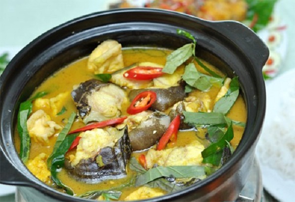 Canh cá ba gai